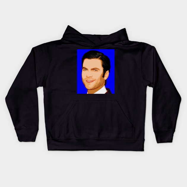 wes bentley Kids Hoodie by oryan80